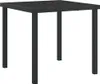vidaXL Garten Essgruppe 5 pcs Grau Poly-Rattan Produktbild-Vorschau 5