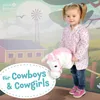 Różowy konik hobbystyczny Papaya "Lilly" z kółkami i Podgląd zdjęcia produktu 3