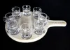 Schnapsrunde 20 cm mit Gravur und 8 Gläser Schnapsbrett Produktbild-Vorschau 5