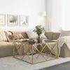VidaXL 349980, Gold, 1000 mm, 1000 mm, 500 mm, 1 Stück(e) Produktbild-Vorschau 2