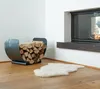 Porte bûches demi-lune TURYN 80cm en acier Voir les images du produit 17