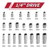 Metrischer Steckschlüsselsatz 1/4" & 1/2" (94-teilig) Produktbild-Vorschau 6