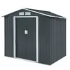 HATTORO S100 Metall Gerätehaus XL Geräteschuppen Garten Produktbild-Vorschau 1