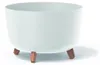 Gracia Standard pot de fleurs à pattes blanches Voir les images du produit 1