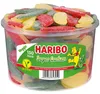 Haribo 121308007 Lattina di cetriolini acidi con 150 pezzi Anteprima dell’immagine prodotto 2