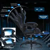 A gaming chair with various modes and features illustrated with text and diagrams. Náhled obrázku produktu