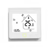 A digital thermostat display showing the current temperature, time, and icons. Náhled obrázku produktu