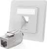 Presa di rete hb-digital a 1 porta con 1 modulo Keystone Anteprima dell’immagine prodotto 1