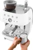 SMEG EGF03WHEU Espressomaschine mit Mahlwerk weiß 50`s Produktbild-Vorschau 5