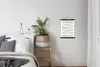 MuchoWow® Textilposter Linie - Abstrakt - Muster 40x53 cm Produktbild-Vorschau 3