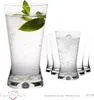 PLATINUX Trinkgläser 300ml Biergläser X-Form Set 6-Teilig Produktbild-Vorschau 6