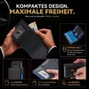 Luxurizz Slim Wallet Herren mit Magnetverschluss, Pop-Up Produktbild-Vorschau 4