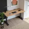 KOLM Piano laminato rovere craft 180 x 95 cm per scrivania, Anteprima dell’immagine prodotto 5