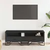 vidaXL TV-kast, zwart, 122x34x41 cm, houtvezel Productafbeelding-voorbeeld 3
