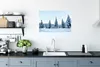 MuchoWow® Poster Winter - Schnee - Bäume 60x40 cm - Produktbild-Vorschau 3