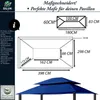 freigarten.de Ersatzdach für Pavillon 3x4 Meter Wasserdicht Produktbild-Vorschau 2