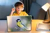 MuchoWow® Laptop Aufkleber Sticker Cover Kohlmeise - Vogel Produktbild-Vorschau 3