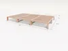 Gigapur G56 Massivholz-Bett 300x200 cm – Kiefer Natur Produktbild-Vorschau 6