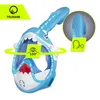 TSUNAMI Kinder-Schnorchelmaske, Vollgesichtsmaske mit 180° Produktbild-Vorschau 3