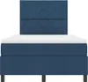 Boxspringbett mit Matratze mit Kopfteil Blau 120 x 190 cm Produktbild-Vorschau 7