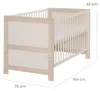 roba Kinderzimmer Set 3-teilig Momo- Kinderbett 70 x 140 cm Produktbild-Vorschau 6