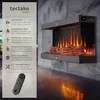 Elektro-Wandkamin Luciano, 2 Heizstufen, Flammeneffekt, App Produktbild-Vorschau 2