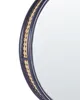 BELIANI Lustro ścienne jasny rattan czarny 60 cm okrągłe Podgląd zdjęcia produktu 4