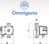 OMIS 25-40/180 Obehové čerpadlo na pitnú vodu, úsporné Náhľad obrázku produktu 3