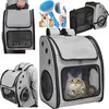 Tragetasche für Katze, Hund, Kaninchen, Rucksack, Tasche, Produktbild-Vorschau 1