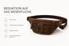 Bauchtasche echt Leder Gürteltasche Hüfttasche Produktbild-Vorschau 9