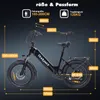 48V 15Ah E Bike Herren Damen 20x3.0“ E Fatbike EBIKE Produktbild-Vorschau 3