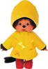BANDAI Monchhichi - Imperméable culte 20 cm - Jaune Voir les images du produit 1