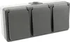 Feuchtraum Dreifach-Steckdose McPower ''Secure'', 250V/16A, Produktbild-Vorschau 1