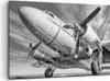 Bild auf Leinwand - Leinwandbild - Einteilig - Flugzeug Produktbild-Vorschau 1