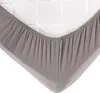 Vency Premium Jersey Spannbettlaken 140x200cm Grau - Produktbild-Vorschau 4