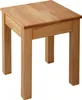2x Hocker Tomas aus Massivholz in Buche 35x35x45 cm Produktbild-Vorschau 2