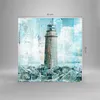 Bilder auf glas - laterne rock - 30x30cm - Glasbilder - Produktbild-Vorschau 3