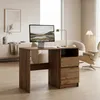 Bureau compact 100 x 50 cm | Bureau d'ordinateur et bureau Voir les images du produit 2