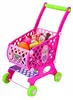 Chariot de courses pour enfants, rose, 46 pièces, 52 cm Voir les images du produit 2