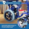 Rollstuhl faltbar Mobiclinic Feststellbremse Sitzhöhe 45 cm Produktbild-Vorschau 5
