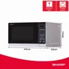 Sharp R242INW Solo Mikrowelle 20 L 800 W 11 Leistungsstufen Produktbild-Vorschau 3