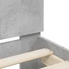 Rám postele s čelem s LED osvětlením betonově šedý 120x200 Náhled obrázku produktu 11