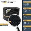 Sichtschutzstreifen zaun|zu RATTAN 26m Rolle Zaunblende für Produktbild-Vorschau 2