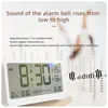 8001-EN Digital Wecker, Uhr, Temperatur, Luftfeuchtigkeit, Produktbild-Vorschau 7