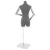 120-210cm Mannequin Femme Réglable Autoportant Gris Forme Voir les images du produit 4