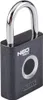 NEO TOOLS Lucchetto senza chiave con impronta digitale, Anteprima dell’immagine prodotto 7