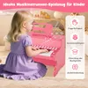 COSTWAY 25 Tasten Keyboard Kinder, Kinderklavier mit Produktbild-Vorschau 4