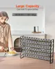 VEVOR 6-poziomowy stojak na przyprawy z 72 pustymi słoikami Podgląd zdjęcia produktu 2