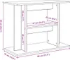 vidaXL Stojak pod akwarium ze starego drewna 80x35x60 cm Podgląd zdjęcia produktu 8