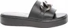 MARCO TOZZI Damen Leder Clogs Pantoletten Kette Plateau Produktbild-Vorschau 7